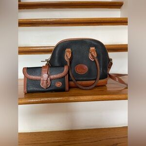 Dooney & Bourke Vintage Classic Norfolk Bag and Wallet